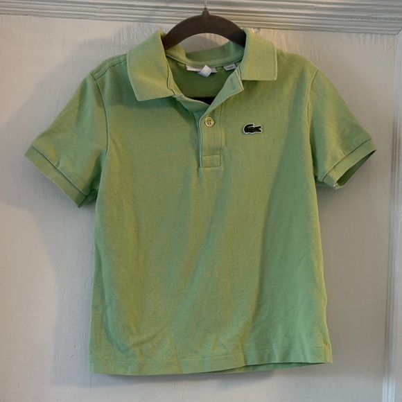 Lacoste Kids Polo Trio - Red, Light Green, Light Blue - Picture 6 of 11